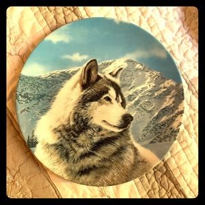 “Solitary Watch” | The Bradford Exchange | plate